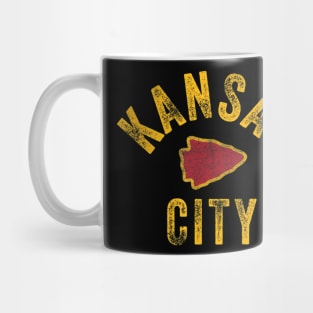 Kansas City Vintage Arrowhead Kc Fan Local Mug